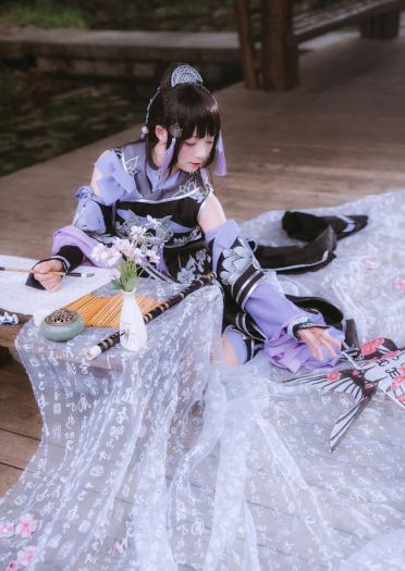 剑三 万花双人 cosplay