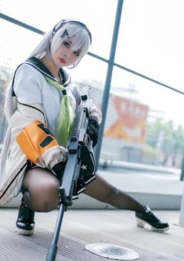 少女前线 黑丝御姐 cosplay