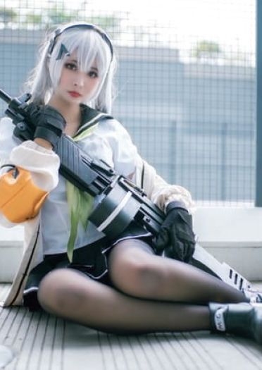 少女前线 黑丝御姐 cosplay