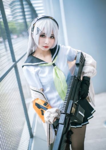 少女前线 黑丝御姐 cosplay