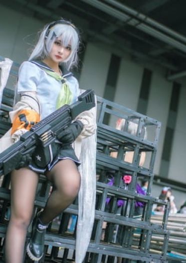 少女前线 黑丝御姐 cosplay