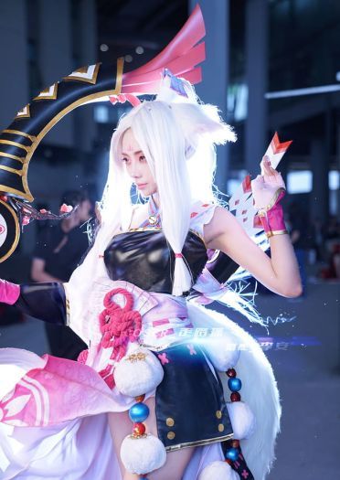 阴阳师 决战平安京 白狼 cosplay