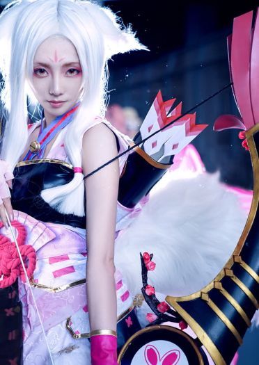 阴阳师 决战平安京 白狼 cosplay