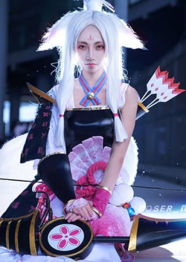 阴阳师 决战平安京 白狼 cosplay