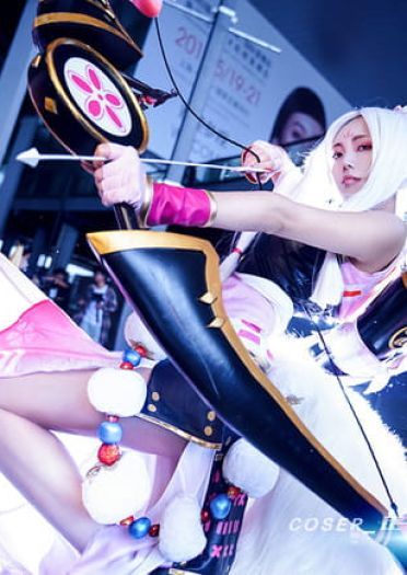 阴阳师 决战平安京 白狼 cosplay