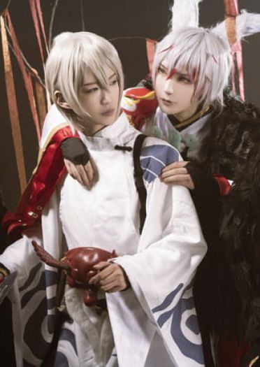 网易手游阴阳师 妖狐 cosplay图片