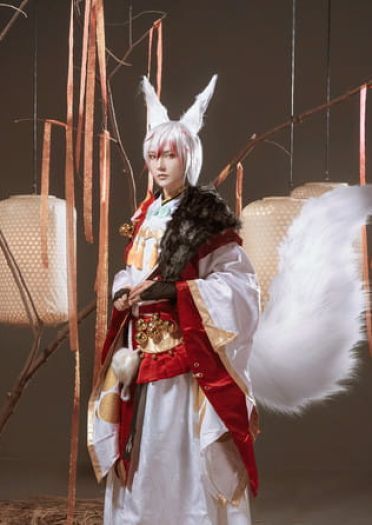 网易手游阴阳师 妖狐 cosplay图片