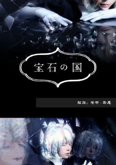 宝石之国 黑白钻石 cosplay图片(1)
