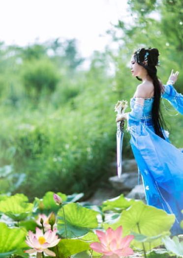 剑侠情缘网络版叁 七秀 御姐 cosplay