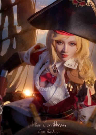 虞姬加勒比小姐cos正片