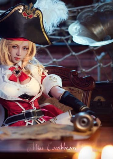 虞姬加勒比小姐cos正片