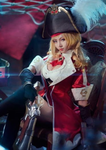 虞姬加勒比小姐cos正片