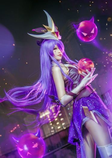 英雄联盟 星之守护者 暗黑元首辛德拉 cosplay