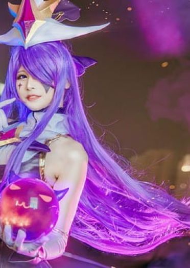 英雄联盟 星之守护者 暗黑元首辛德拉 cosplay