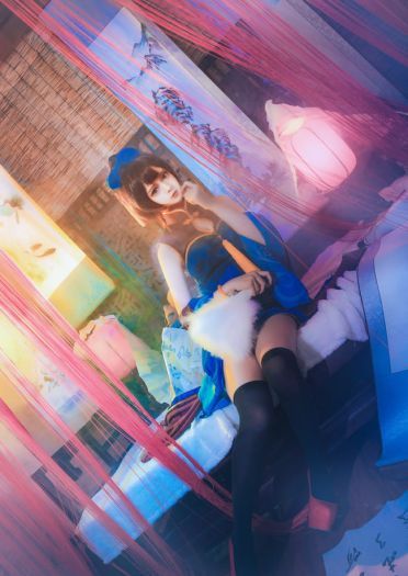 【cos正片】萤草同人觉醒旗袍