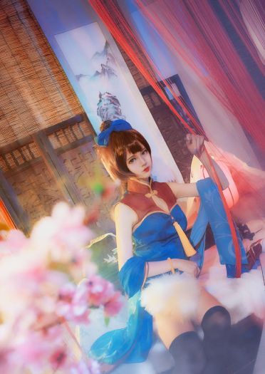 【cos正片】萤草同人觉醒旗袍