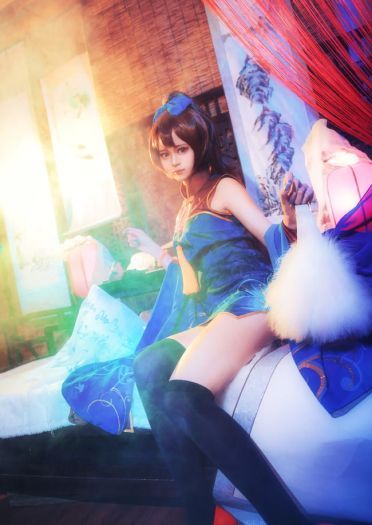 【cos正片】萤草同人觉醒旗袍