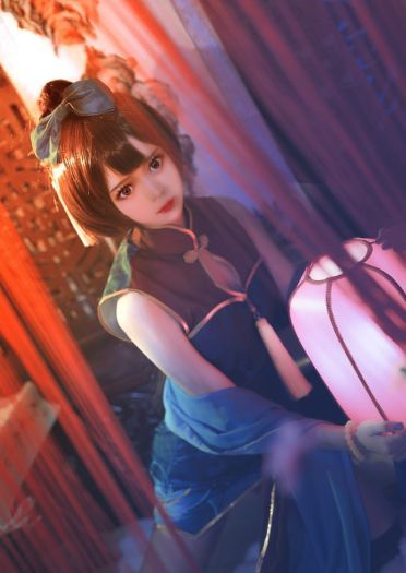 【cos正片】萤草同人觉醒旗袍