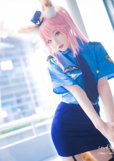 【cos正片】玉藻前警服