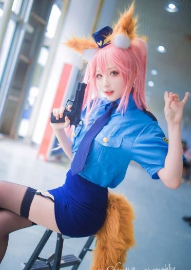 【cos正片】玉藻前警服