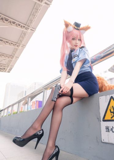 【cos正片】玉藻前警服