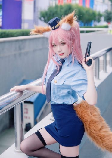 【cos正片】玉藻前警服
