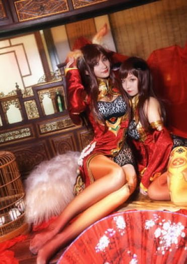 【cos正片】妲己双子cn优雅cn芽子