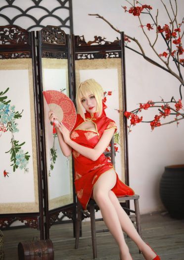 【cos正片】FGO旗袍尼禄~