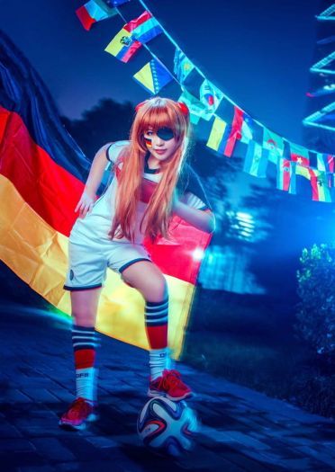 新世纪福音战士 明日香 cosplay