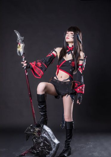 FF14-最终幻想14 紫水龙娘战士正片