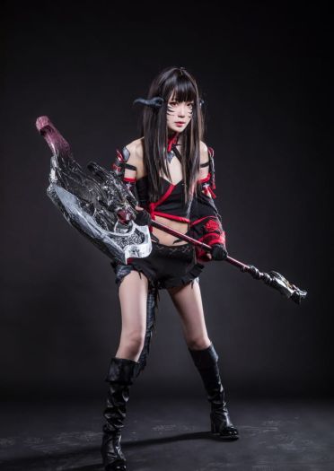 FF14-最终幻想14 紫水龙娘战士正片