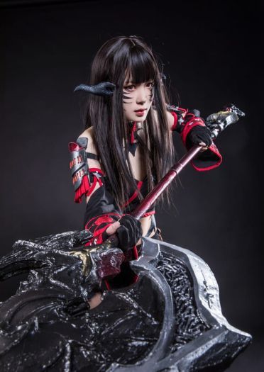 FF14-最终幻想14 紫水龙娘战士正片