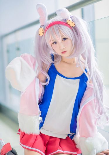 碧蓝航线 我永远喜欢拉菲 cosplay