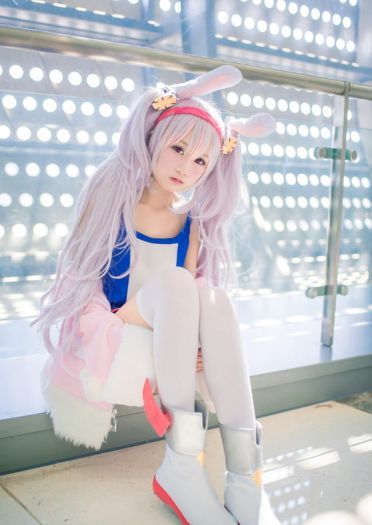 碧蓝航线 我永远喜欢拉菲 cosplay