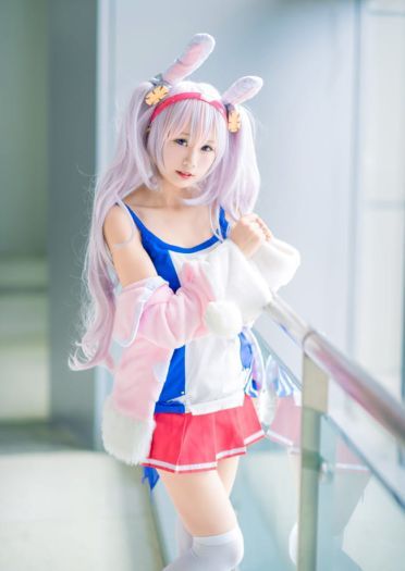碧蓝航线 我永远喜欢拉菲 cosplay