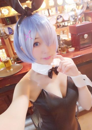 【cos正片】蕾姆兔女郎