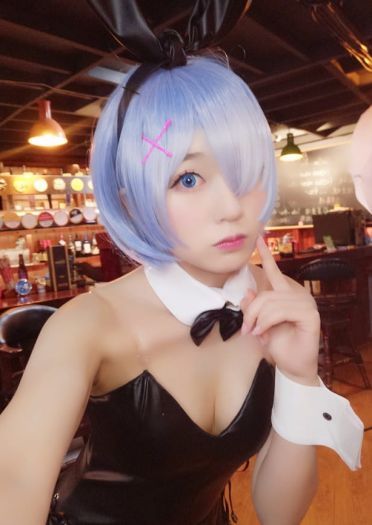 【cos正片】蕾姆兔女郎