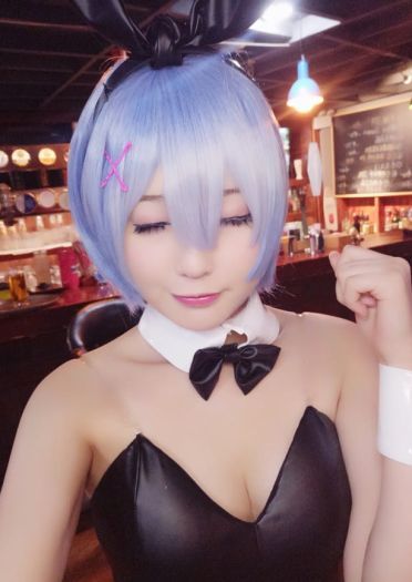 【cos正片】蕾姆兔女郎
