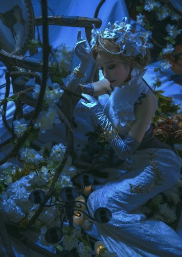 第五人格 监管者美智子花嫁 cosplay图片