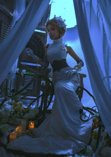 第五人格 监管者美智子花嫁 cosplay图片
