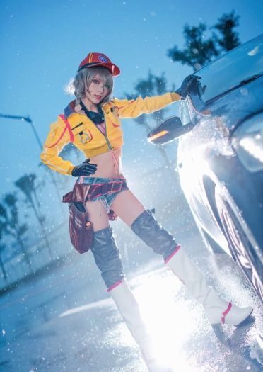 最终幻想15 希德妮 cosplay图片