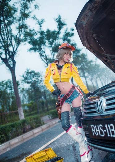 最终幻想15 希德妮 cosplay图片