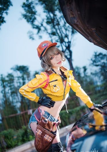 最终幻想15 希德妮 cosplay图片