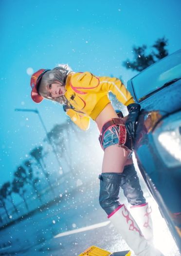 最终幻想15 希德妮 cosplay图片