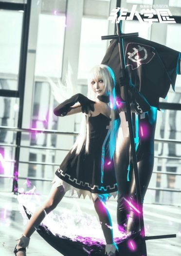 非人学园 被魔鬼附身的萝莉 琰萝 cosplay图片