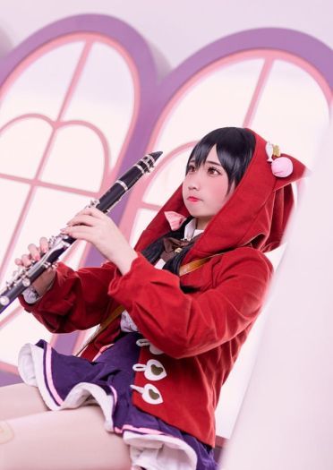 【cos正片】矢泽妮可 同人乐器洋装