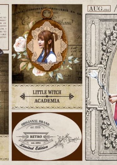 【cos正片】小魔女学园