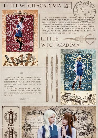 【cos正片】小魔女学园