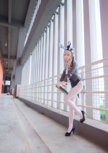舰队Collection COS 白丝 兔女郎cosplay