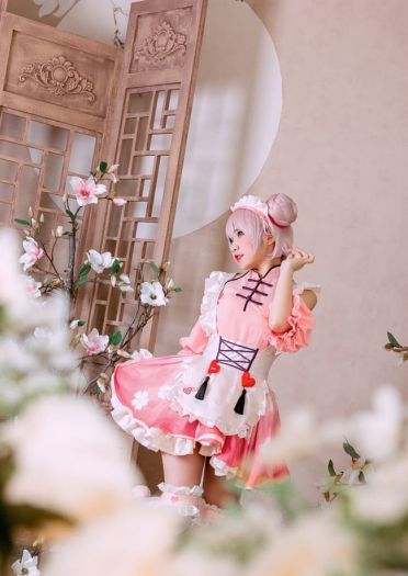 【cos正片】小乔同人女仆ver